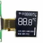 6.2'' 640*320 White On Black Wide Temperature TFT LCD Module for sale