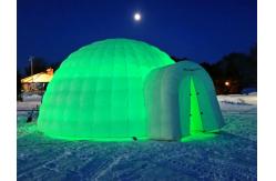 China Kids Inflatable Igloo Tent Inflatable Igloos With LED Lighting Small supplier