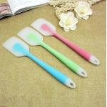 small size 8.2  inches nylon coated transparent silicone baking spatulas for sale
