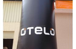 China Black Custom Inflatable Arch Oxford Cloth Material UV Protection supplier