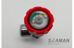 China Gas Cylinder Valve High Pressure SCBA First Valve With Meter supplier