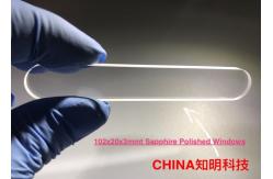 China C - Axis Sapphire Optical Windows High Temperature Processing Equipment supplier