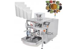 China Fully Automatic Stand Up Pouch Packaging Machine Mini Doypack Packing Machine supplier