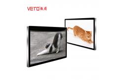 China 10 Points IR Touch Wall Advertising Display , Wall Mounted Touch Screen Display supplier