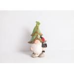 Small Pottery Garden Ornaments Multicolour Custom Ceramic Ornaments Elf