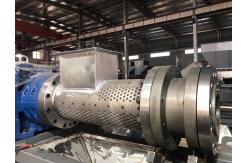 China PP PE Plastic Bag Recycling Machine Squeeze Screw Press Dryer Machine supplier