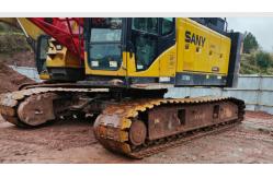 China Extremely Efficient SCC550A 50 Ton Mobile Hydraulic Crawler Crane Heavy Lifting Equipment supplier