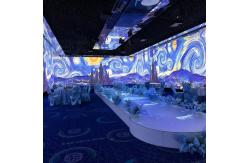 China Immersive Visual Projection Projector Short Throw Laser Projector supplier