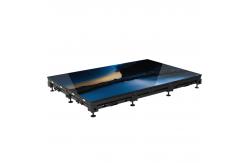 China Illuminated HD P4.81 LED Interactive Dance Floor Anti Slip Design supplier