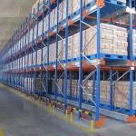 Metal Warehouse Storage Automated Two Way Shuttle Heavy-duty Steel Pallet Rack Radio Shuttle Racking System for sale