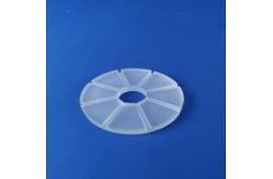 China Fused Quartz Slot Plate Round Shape Customized Size supplier