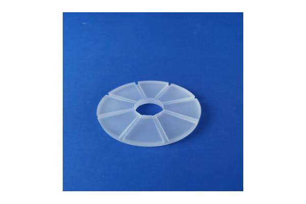 Fused Quartz Slot Plate Round Shape Customized Size