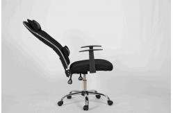 China Soft Cushion High Back Office Chair , Lumbar Support Recliner With Adjustable Headrest supplier