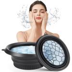Space-Saving Silicone Foldable Ice Bowl - Multi-Purpose Cold/Hot Therapy for Face & Beauty Treatments Perfect for Ice Facial Massage & Makeup Removal for sale