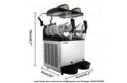 China Milk Shake Freezing Cylinder Stainless Frozen Icee Machine supplier