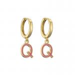 18K Gold Plated Initial Pendant