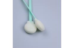 China 125mm Total Length Disposable Foam Tip Swabs With No Fibers TX708 supplier