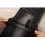 9.3 Oz Skinny Jeans Black Sulphur Dyed Woven Denim Fabric With 3 Spandex Close Fitting for sale