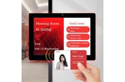 China 14Inch RK3568 Meeting Room Booking System Android Tablet Surrounding LED Light supplier