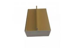 China 1.1mm Yellow Powder Coated Aluminium Extrusions For Casement Windows supplier