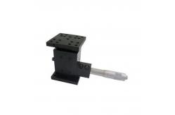 China 25mm Travel Manual Lab Jack Micrometer Head Large Bearing Capacity supplier