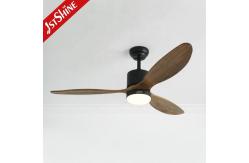 China 2- 1stshine Solid Wood Ceiling Fan with Optional LED Lighting and Remote Control supplier