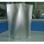 Glossy Plain Silver Stand UP Foil Pouch Packaging k for Food Packaging for sale