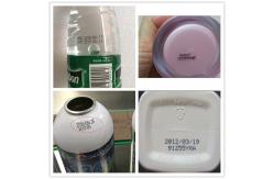 China Portable Barcode Overprinter 40m/min Inkjet Code Machine For Bottle Date supplier