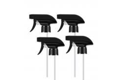 China Screw Closure All Plastic Black Trigger Sprayer 28/410 for Bottle Cleaning supplier