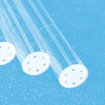 6 Bores Quartz Capillary Tube High Precision Acid And Alkali Resistance