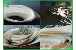 China Natural Material Of White Food Grade Paper Roll With The Straw Roll Paper supplier