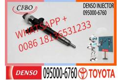China Diesel Nozzle Assembly  095000-6760 095000-5920 095000-5520 095000-5930  23670-30140 supplier