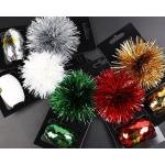 100% Polyester Curly Star Bow Gift Wrap Ribbon Set 0.5cm For Birthday Decoration for sale