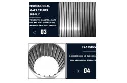 China High Performance Wedge Wire Screen For Reliable Solid Liquid Separation supplier