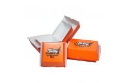 China Wholesale And Customized Biodegradable Burger Boxes For Fast Food Delivery supplier