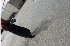 China 2X1X1m Hexagonal Gabion Box / Galvanized Gabion Basket Anti Corrosion supplier