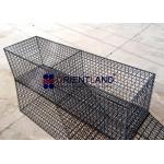 Landscaping Gabion PVC Coated Welded Gabion Wire Mesh Accent Walls Room Dividers for sale