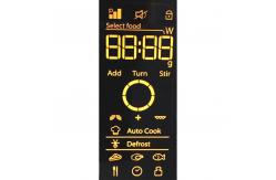 China Electric Cooker LCD Display / HTN VA STN TN Rectangle Custom Segment LCD Screen supplier