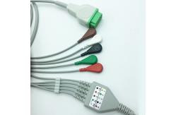 China GE Marqutte ECG Cables And Leadwires / Clip High Performance TPU Material supplier