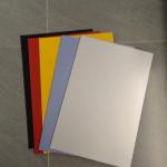 0.21 Mm*0.21mm PE Aluminum Composite ACM Panel For Signage And Cladding for sale