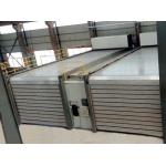 High Speed Horizontal And Lifting Swirled Backwards Back Roll Doors For Industry for sale