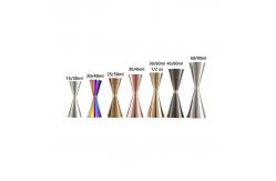China OEM ODM Stainless Steel Barware Double Cocktail Jigger Measuring Cup supplier