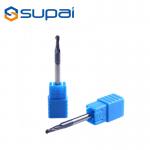 Two Flute Tapered Milling Cutters Metal Cutting Tools Long Working Lifespan for sale