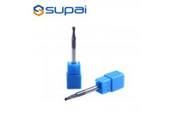 China Two Flute Tapered Milling Cutters Metal Cutting Tools Long Working Lifespan supplier