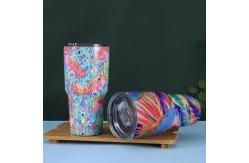 China 1800DPI Inkjet Digital Printing Machine For Glass Bottle Cup Mug supplier