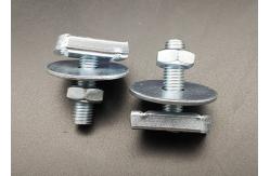 China Unistrut Spring Channel Nut 3.0mm T Head Bolt Electro Galvanized supplier