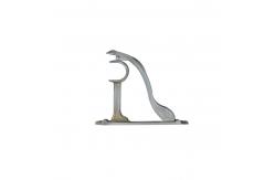 China Ball Shape Curtain Rod And Finial Set Diameter 19mm 16MM supplier