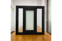 China Double Glaze Glass Customized Aluminum Window Frosted Glass Hook Lock supplier
