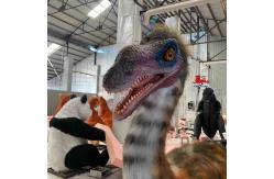 China Lifelike Realistic Animatronic Dinosaur Amusement Park Limusaurus Model supplier
