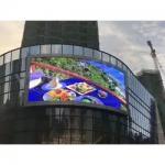 Big Digital Advertising Billboard Sign Banner Curved Advertisement Outdoor P8 Led Screen Display Board for sale